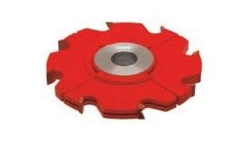 Red geschilderd 8 tanden TCT 3PCS verstelbare grooving shaper scharen voor deur profiel maken