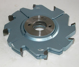 Red geschilderd 8 tanden TCT 3PCS verstelbare grooving shaper scharen voor deur profiel maken
