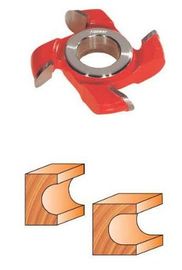 4 Tanden TCT cove - vak VHM Frezen shaper voor hout profielen maken