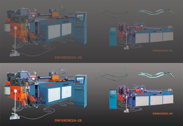 DW50 CNC automatische enig-hoofd hydraulische pijpbuigmachine