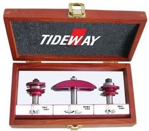 T.C.T Router bit sets met Micro - graan wolfraamcarbide snijden delen