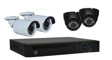 4-kanaal PoE NVR Uitrustingen 1080P Digitaal met 10m - 20M Nachtvisie